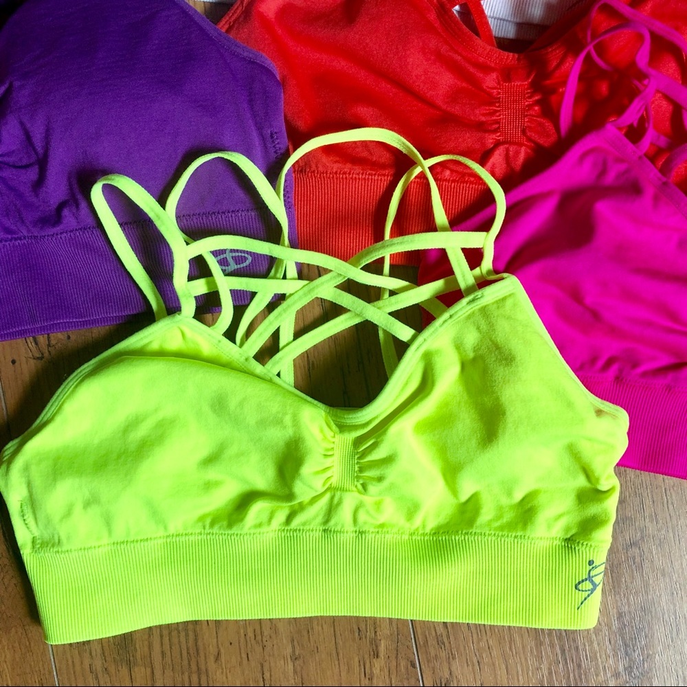 Criss Cross Strappy Bras 5 S/M - Picture 3 of 7